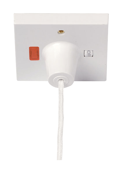 Click Polar Premium White Square Edge Switches, Sockets & Accessories