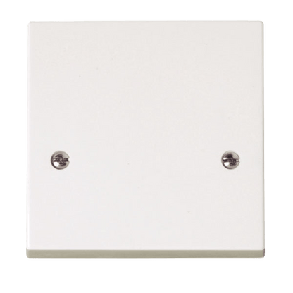 Click Polar Premium White Square Edge Switches, Sockets & Accessories