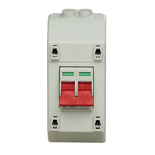 Wylex REC2 100A DP Slimline Lockable Enclosed Switch Disconnector