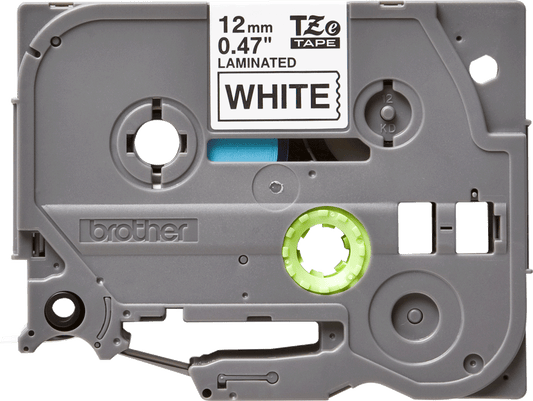 Brother TZe-231 Labelling Tape Cassette Black on White 12mm wide (8m)