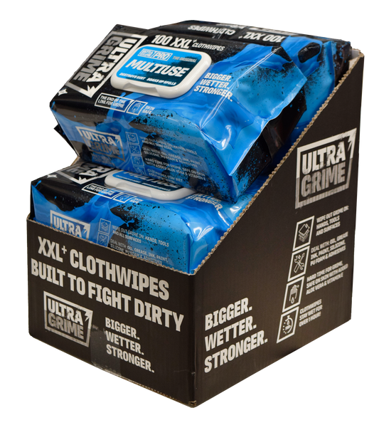 Ultragrime 5900 Multi-use The Original XXL Cloth Wipes (Pack of 100)