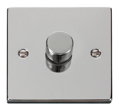 Click Deco Polished Chrome Wiring Accessories Switches Sockets USB White Inserts