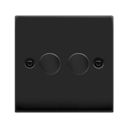 Click Deco Matt Black Wiring Accessories Switches Sockets USB Complete Range