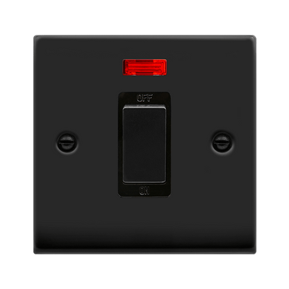 Click Deco Matt Black Wiring Accessories Switches Sockets USB Complete Range