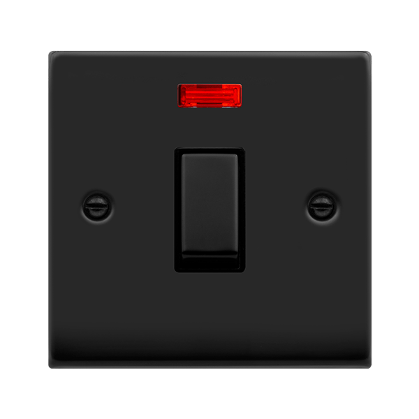 Click Deco Matt Black Wiring Accessories Switches Sockets USB Complete Range