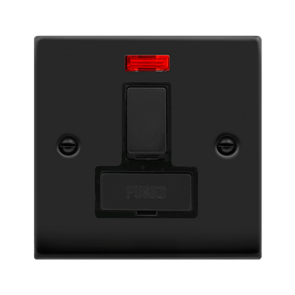 Click Deco Matt Black Wiring Accessories Switches Sockets USB Complete Range