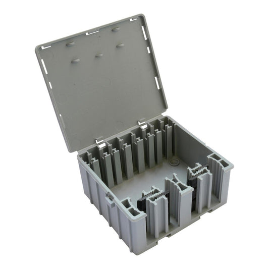 Wago 207-3304 XL Junction Box for 2273 and 221 Series Connectors Grey