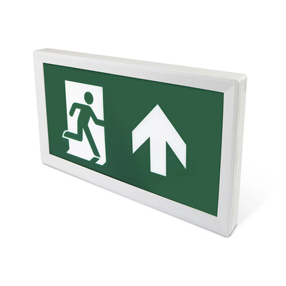 Red Arrow ART/30 Ultra-slim Emergency Exit Box Sign 6500k c/w Up Legend 