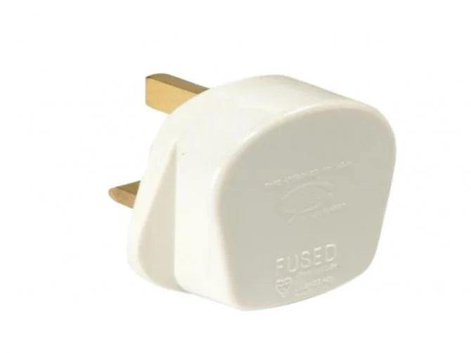 SMJ TW13FP White Fused Plug 13A (Pack 20)