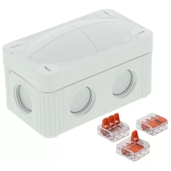 Wiska Combi Boxes, All Sizes, Colours, Empty, Terminals, Earthing Clamps, Wagos, IP68 Gel