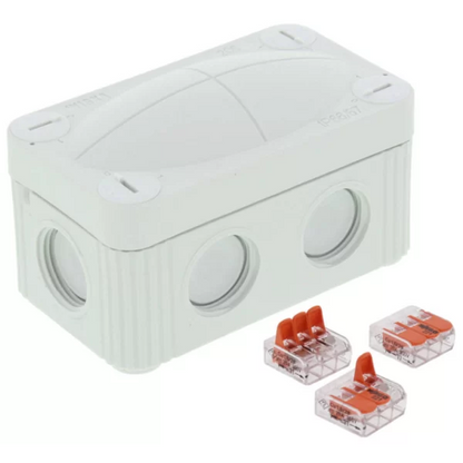 Wiska Combi Boxes, All Sizes, Colours, Empty, Terminals, Earthing Clamps, Wagos, IP68 Gel