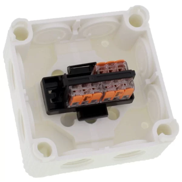 Wiska Combi 308 85x85x51mm IP66/67 8xM20 PVC Adaptable Box